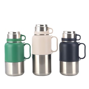 Customize 1.6l 2l Double Wall 316 Stainless Steel Insulated Thermal Water Bottle <b>Large</b> Capacity Car Tumbler For Traveling - Product Image 1
