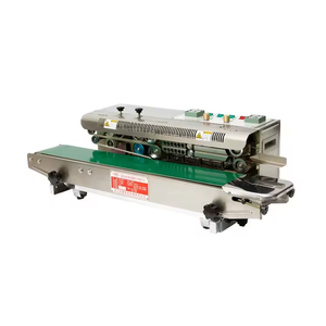 SPK-980 Semi-Automatic Continuous Horizontal Bag Sealing Machine for Beverages <b>Foil</b> Film & Paper Packaging Pouches - Product Image 5