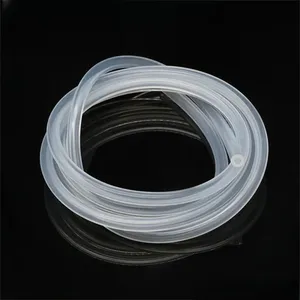 Tubo de goma de silicona de pared delgada de color tubo de goma suave