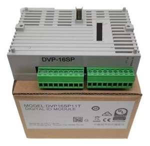 Delta DVP16SP11T ทรานซิสเตอร์เอาต์พุต PLC แบบผสม 16 จุด สำหรับการใช้งานหุ่นยนต์หยิบจับและวาง - Product Image 1