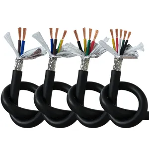 Cable de alimentación de blindaje TRVVP utilizado para transmisión de señal de alta velocidad y cables de alta flexibilidad para robots