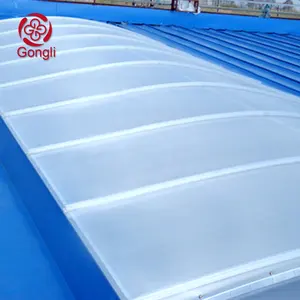 Transparentes Dach material Fiberglas FRP Dachbahn für Oberlicht