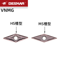 Plaquettes en carbure de tungstène DESKAR VNMG160408-MA MS HS LF6118 LF6018 LF6018S pour tournage d'acier inoxydable sur tour CNC