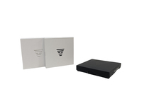 Boîtes cadeaux en carton personnalisées pour anneaux intelligents avec insert en mousse, couvercle et base, gaufrage et pelliculage mat pour l'électronique grand public