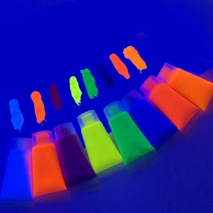 Sáng trong đêm cơ thể sơn mặt sơn <span class=keywords><strong>Make</strong></span>-<span class=keywords><strong>up</strong></span> cho lễ hội cosplay UV mặt cơ thể sơn Neon màu cơ thể sơn - Product Image 5