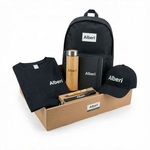 Kit de Bienvenida Premium para Empleados con Logotipo Personalizado, Mochila para Portátil, Cuaderno, Botella de Agua Aislada, Caja de Regalos Promocionales de la Empresa - Product Image 4