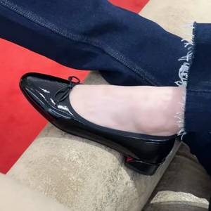 Luxury Designer diamond Women's flat leather shoes High quality Elegant Formal Women shoes Outdoor Casual Walking Style Shoes - Product Image 3