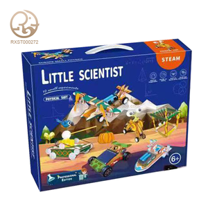 Diy Kids Toys for Children Grade Physics Experiment 10 Toys Set Fun and Educational STEM Chemistry Experiments - Product Image 1