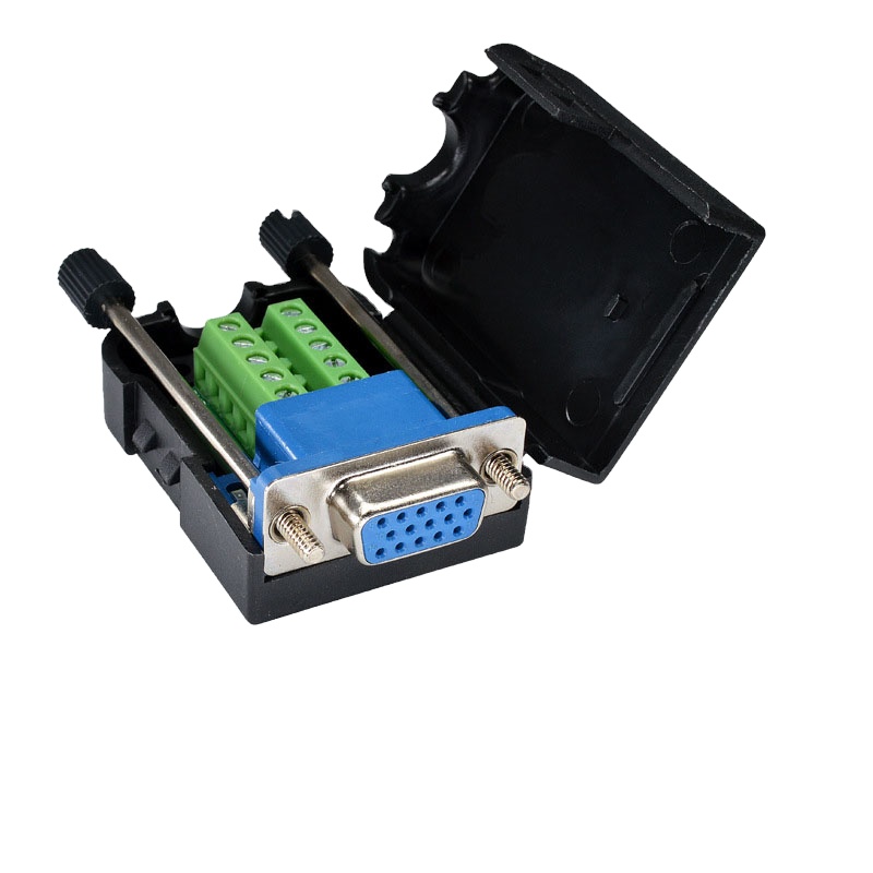 D-SUB DB15 VGA Homme Femme 3 Rangées 15 Broches Branchez Pour Terminal
