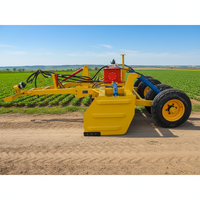 Nouvelle conception Runzecheng : Niveleuse hydraulique de type tracteur à réglage numérique pour le nivellement du sol et le déchaumeur de terre