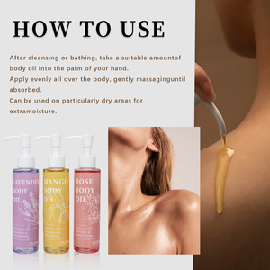 Huile Corporelle <span class=keywords><strong>Pure</strong></span> d'Huiles Essentielles pour Massage et Aromathérapie, Hydratation Profonde des Peaux Sèches, Adoucit la Peau, Vitamine E, Marque Privée - Product Image 5