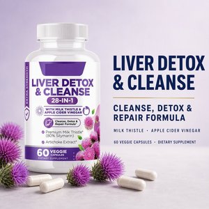 Suplemento Antioxidante Natural para <span class=keywords><strong>la</strong></span> Salud del Hígado, Marca Privada OEM, 60 Cápsulas por Botella, Gestión de Energía, Salud Intestinal, Para Adultos, Tomar Dos Diariamente - Product Image 1