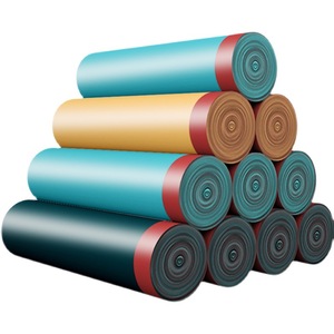 Sacs poubelles à cordon de serrage, grande taille, en plastique noir épaissi avec fermeture à glissière, pour la maison, la cuisine, le dortoir - Product Image 2
