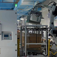 Machine à insérer des sacs en PE entièrement automatique, inséreur de sacs en polyéthylène et inséreur de sacs en PE