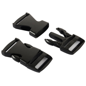 Hebilla de liberación lateral de 25 mm, de plástico negro, duradera, para bolsos - Product Image 4