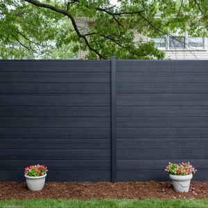 <span class=keywords><strong>Palissade</strong></span> d'intimité extensible <span class=keywords><strong>en</strong></span> Faux métal de latte de clôture de confidentialité <span class=keywords><strong>en</strong></span> <span class=keywords><strong>bois</strong></span> de conception professionnelle - Product Image 6