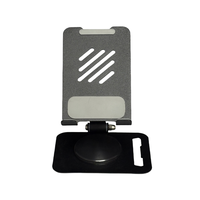 Support de téléphone portable en alliage d'aluminium flexible et portable, rotation à 360 degrés, hauteur réglable pour une utilisation sur le bureau, appareil mobile et table de bureau