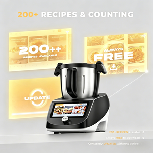 <span class=keywords><strong>Robot</strong></span> culinaire OEM 1800W 4,5L en acier inoxydable, 10+ vitesses, mixeur contrôlé par application <span class=keywords><strong>pour</strong></span> soupes, smoothies, milkshakes - Usage domestique - Product Image 3