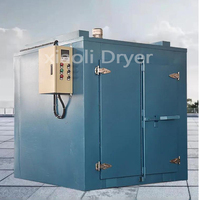 Four à circulation d'air chaud automatique en acier inoxydable RHX-14-C avec boîte de vitesses pour un séchage efficace et stable des granulés et poudres destinés à la transformation alimentaire