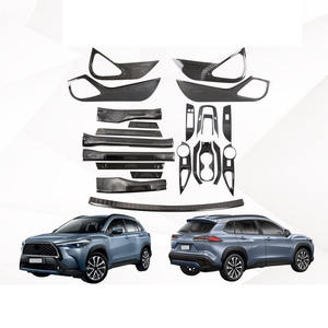 Autocollants <span class=keywords><strong>de</strong></span> décoration <span class=keywords><strong>de</strong></span> carrosserie pour 2020 Corolla Cross avec protection arrière intégrée <span class=keywords><strong>Barre</strong></span> <span class=keywords><strong>de</strong></span> <span class=keywords><strong>seuil</strong></span> d'aile <span class=keywords><strong>de</strong></span> queue externe Pièces modifiées - Product Image 3
