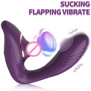 reciprocating sex toy 7 Speed Collision Reciprocating Stick Vibrator -blue