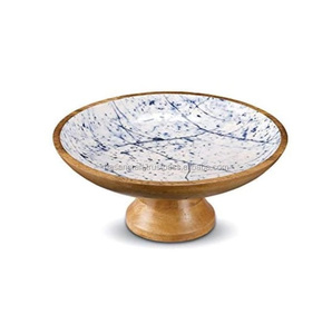 ชามไม้กระถินเทศ ชามใส่ผลไม้และสลัด ชามไม้ ดีไซน์คลาสสิก สำหรับใช้ในบ้าน โรงแรม และร้านอาหาร - Product Image 3