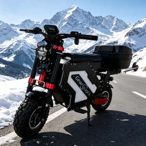 Trottinette électrique à double moteur US Warehouse M5 72V 50Ah, pneus tout-terrain de 14 pouces, autonomie de 120-150 km, trottinette électrique pour adultes avec contrôle par application - Product Image 1