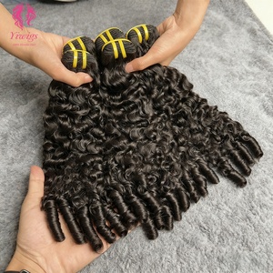 12a 15A lớp burmese Pix lọn tóc con người bó Nhà cung cấp Việt Nam nguyên con người Trinh Nữ tóc dệt Đại Dương Xoắn Ốc xoăn tóc bó - Product Image 4