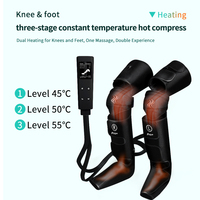 Appareil de massage des jambes et des pieds à compression d'air pour la circulation sanguine, le soulagement des douleurs et la relaxation musculaire