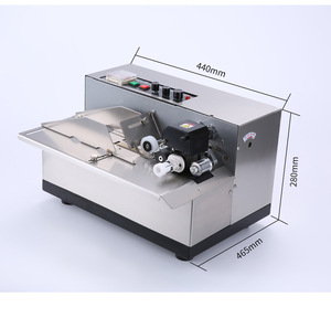 Tự động nóng khô rắn mực bánh xe cuộn Con lăn máy in <span class=keywords><strong>coder</strong></span> hàng loạt ngày mã hóa máy - Product Image 3