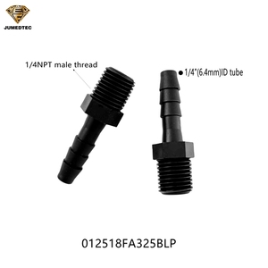 <span class=keywords><strong>1</strong></span>/8 \ "<span class=keywords><strong>1</strong></span>/<span class=keywords><strong>4</strong></span> \" 3/8 \ "<span class=keywords><strong>1</strong></span>/2 \" connecteur fileté mâle NPT <span class=keywords><strong>raccord</strong></span> de tuyau de Tube barbelé à filetage mâle droit - Product Image 2