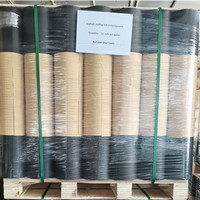 Sous-couche de toiture en feutre organique saturé d'asphalte certifiée ASTM D226/D4869, épaisseur 0,2-1,2 mm, couleur noire, marque Jianda RF