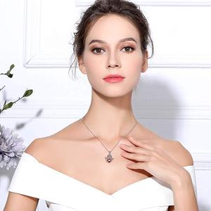 Gioielli portafortuna 925 <span class=keywords><strong>collana</strong></span> pendente Hamsa in argento Sterling <span class=keywords><strong>Fatima</strong></span> - Product Image 4