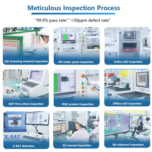 GPS Navigation 4-6 Layer Multilayer PCB Manufacturer's One-Stop Service For Positioning &amp; <strong>Tracking</strong> System Embly Service Included - Product Image 4