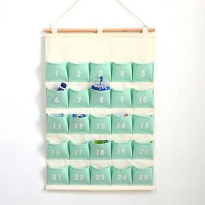 Nouvelle pochette de rangement murale pliable avec plusieurs poches, panneau de rangement mural - Product Image 2