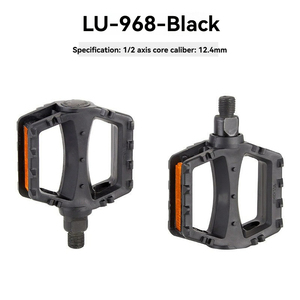 Nouvelles pédales en alliage d'aluminium légères, pliables, antidérapantes, étanches, avec double roulement DU, ultra légères et authentiques - Product Image 6