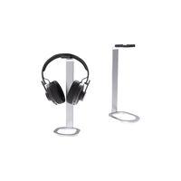 Penyangga Headphone Aluminium, Dudukan Headset Gaming dengan Alas Kokoh untuk Pajangan Meja (OEM & Logo Kustom)