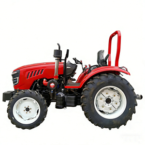 Tracteur agricole 80 CV 4x4 à transmission par engrenages pour rizières en pente, moteur diesel pour coopératives agricoles - Product Image 1
