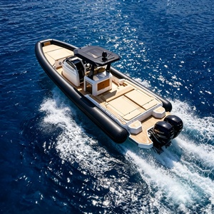 Bateaux <span class=keywords><strong>semi</strong></span>-rigides gonflables RIB en aluminium Yoolwin de 35 pieds pour la pêche en mer, moteur <span class=keywords><strong>hors</strong></span>-<span class=keywords><strong>bord</strong></span>, aventure en mer, à vendre - Product Image 2