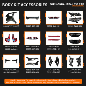 ชุดแต่งตัวถังรถยนต์ใหม่ <span class=keywords><strong>ส</strong></span>ีดำเคลือบเงา <span class=keywords><strong>ฝา</strong></span>ครอบกันชนหน้าขวา <span class=keywords><strong>ส</strong></span>ำหรับ City CY1 71141-30A-A10 71191-30A-A10 - Product Image 3