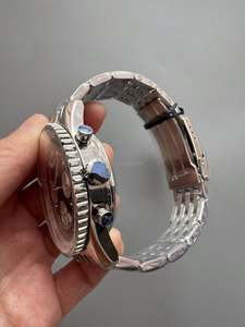 Reloj de Piloto para Hombre Bls Factory 2023, Movimiento Cronógrafo, Acero Inoxidable, Calendario, Luminoso - Product Image 4