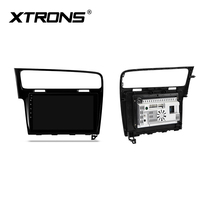 XTRONS Écran IPS 10,1 pouces Octa Core 64 Go avec DSP EQ, plusieurs interfaces utilisateur, navigation Android, autoradio pour Volkswagen Golf 7 2013-2017 conduite à gauche