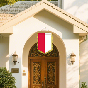 Mini 20x30cm Pennant Car Flags Poland Wall Decor Display Accessories <b>Small</b> Ornaments for Hanging - Product Image 3