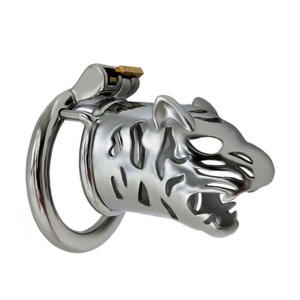 FRRK Jaula de Castidad Masculina de 6.5cm con Forma de Tigre, Dispositivo de Castidad para Hombres, Jaula para Pene, Dropshipping - Product Image 2