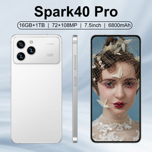 <span class=keywords><strong>Téléphone</strong></span> Android LTE CDMA Spark 40 Pro 5G 2025 Nouveau Deca Core HD 16G+1TB Appareil Photo 78+108MP Version Globale Vente Directe Usine - Product Image 4