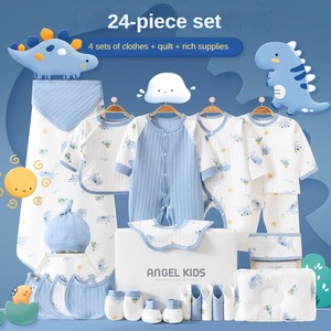 <span class=keywords><strong>Set</strong></span> di <span class=keywords><strong>Vestiti</strong></span> per Neonati 100% Cotone Biologico 0-3 Mesi Tuta per Infante Abbigliamento Invernale per Bambino e Bambina Pagliaccetti Corredino Regalo Baby Shower - Product Image 5