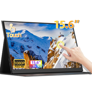 Eimio 15.6 Inch Xách Tay Chơi Game Màn Hình 1080P Màn Hình Cảm Ứng Hiển Thị USB Type-C Giao Diện IPS Bảng Điều Chỉnh Được Xây Dựng Trong Loa 1 Năm - Product Image 1