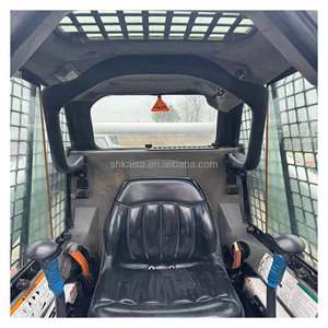 Sử dụng bobcat S300 Mini Skid chỉ đạo Bộ nạp trong tình trạng tốt 4x4 bánh với giờ làm việc thấp phía trước máy bốc Hàng - Product Image 6