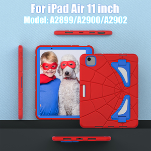 Pour iPad Air 11" M2/M3, Étui de protection intégral en silicone et PC de qualité militaire anti-chute avec emplacement pour stylet intégré - Product Image 3