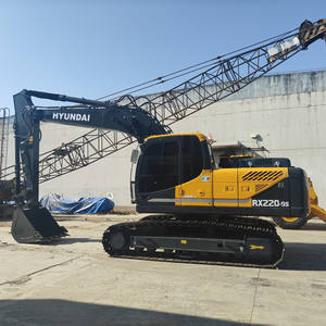 Excavatrice Hyundai RX220-9s d'occasion, moteur Cummins, pompe, 22 tonnes, équipement de construction, bon état, vente chaude - Product Image 4